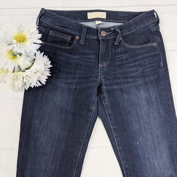 Banana Republic Dark Wash Slim Boot Cut Blue Jeans - Picture 3 of 9